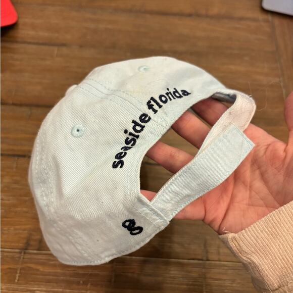 Seaside Wiener Dog Hat Ball Cap Blue GUC - Picture 2 of 4